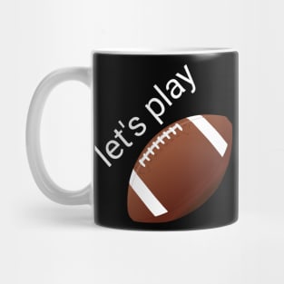 Let's play football Mug